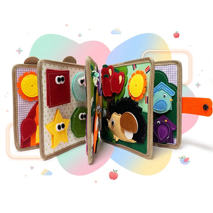 Montessori Felt Quiet Book view 3