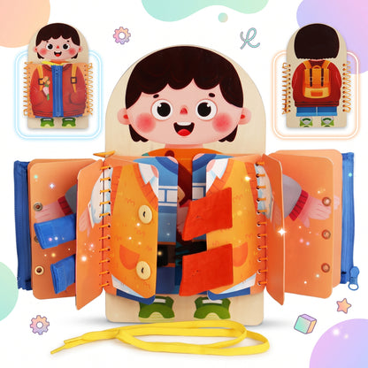 Montessori Felt Quiet Book view 7