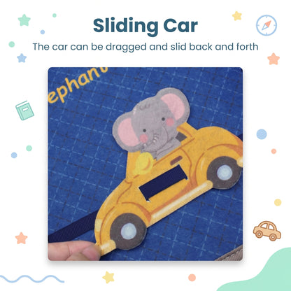 Sliding car interactive page