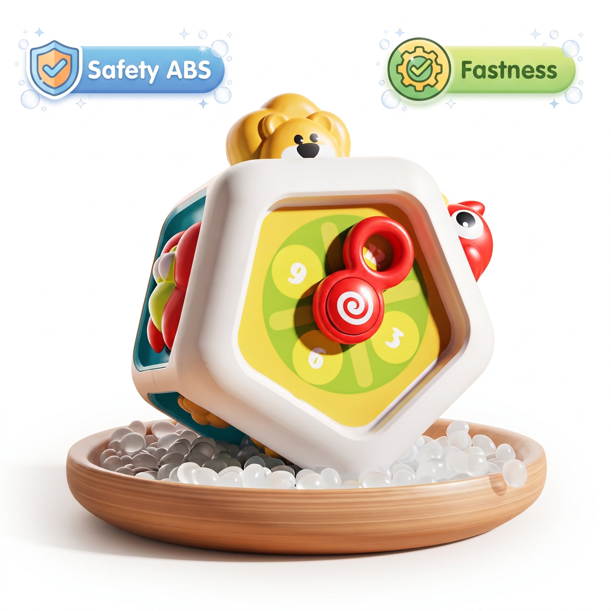 Montessori 7-Side Sensory Busy Ball view 3