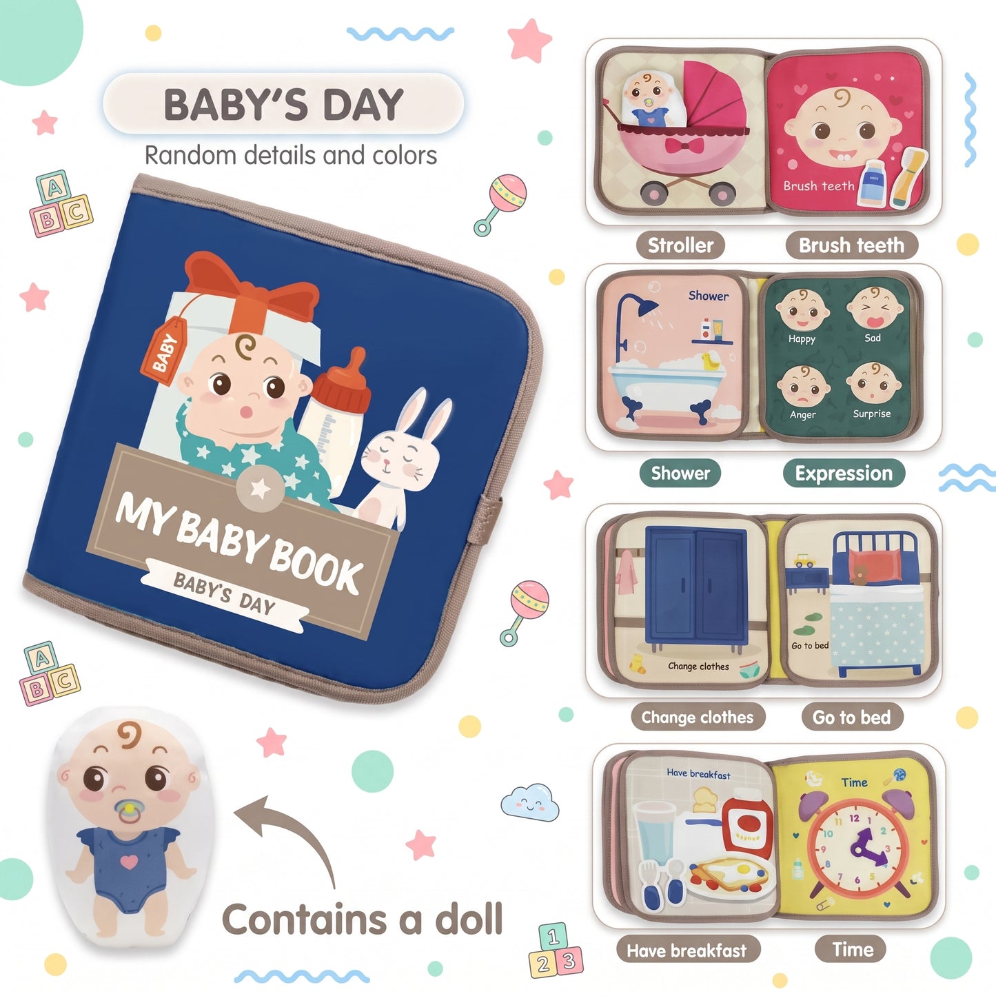 My Baby Book – Baby's Day theme