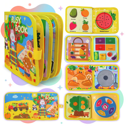 Montessori Felt Quiet Book view 10