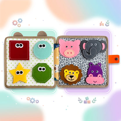 Montessori Felt Quiet Book view 5