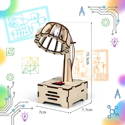 Desk lamp dimensions and assembly guide