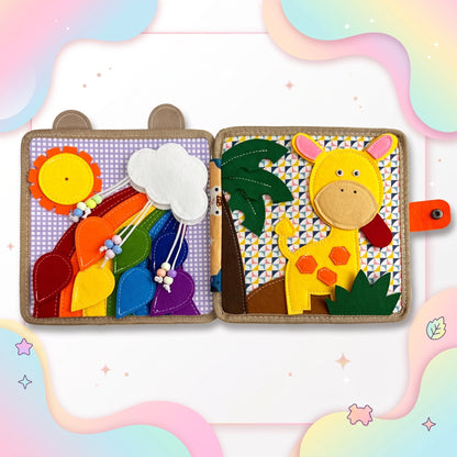 Montessori Felt Quiet Book view 2