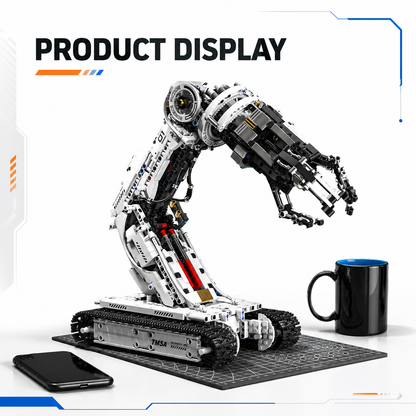 Robotic arm gripping demonstration