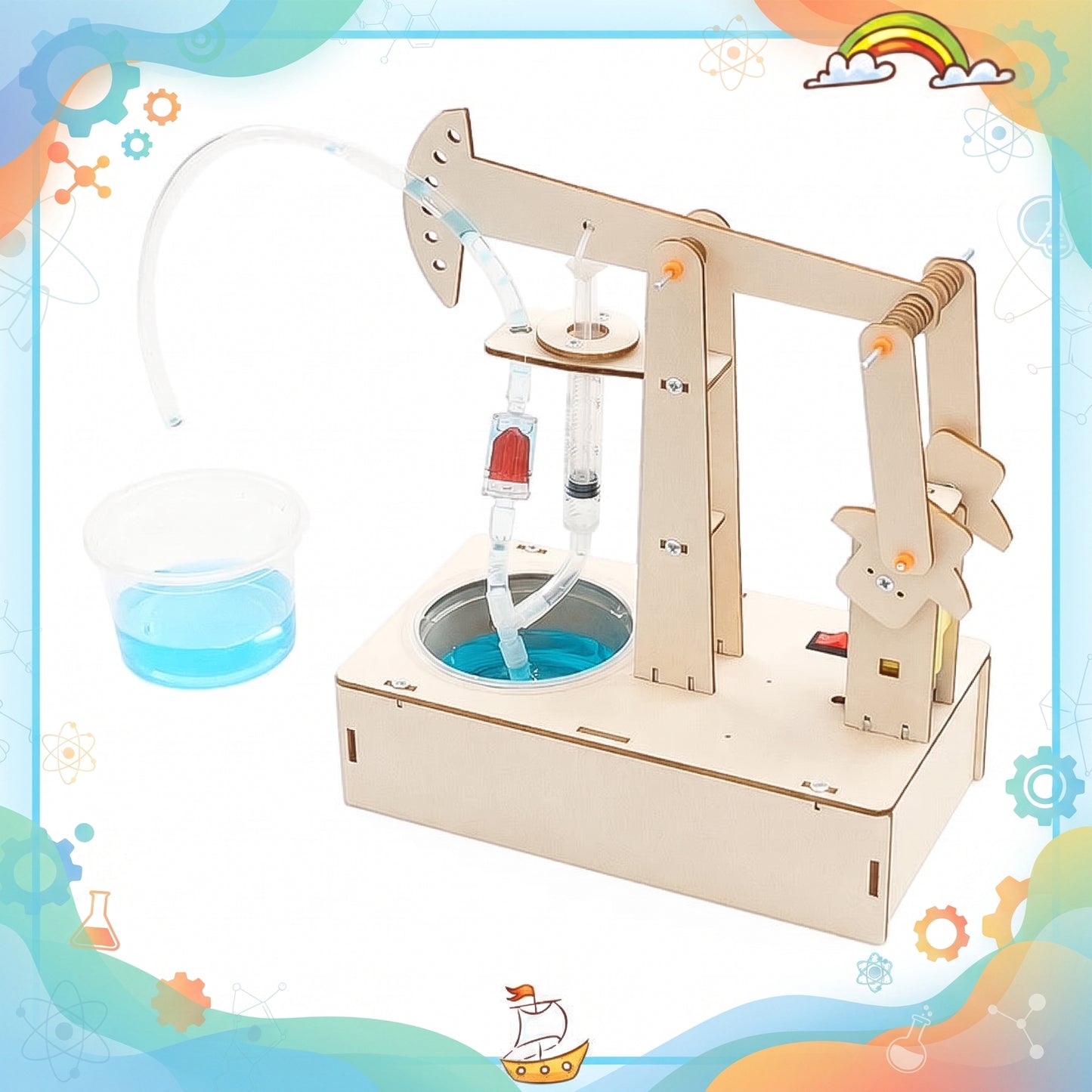 DIY Water Pump Model Kit view 3