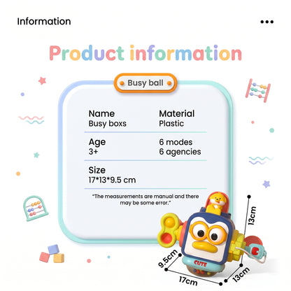Penguin busy cube specifications