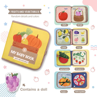 My Baby Book – Fruits & Vegetables theme