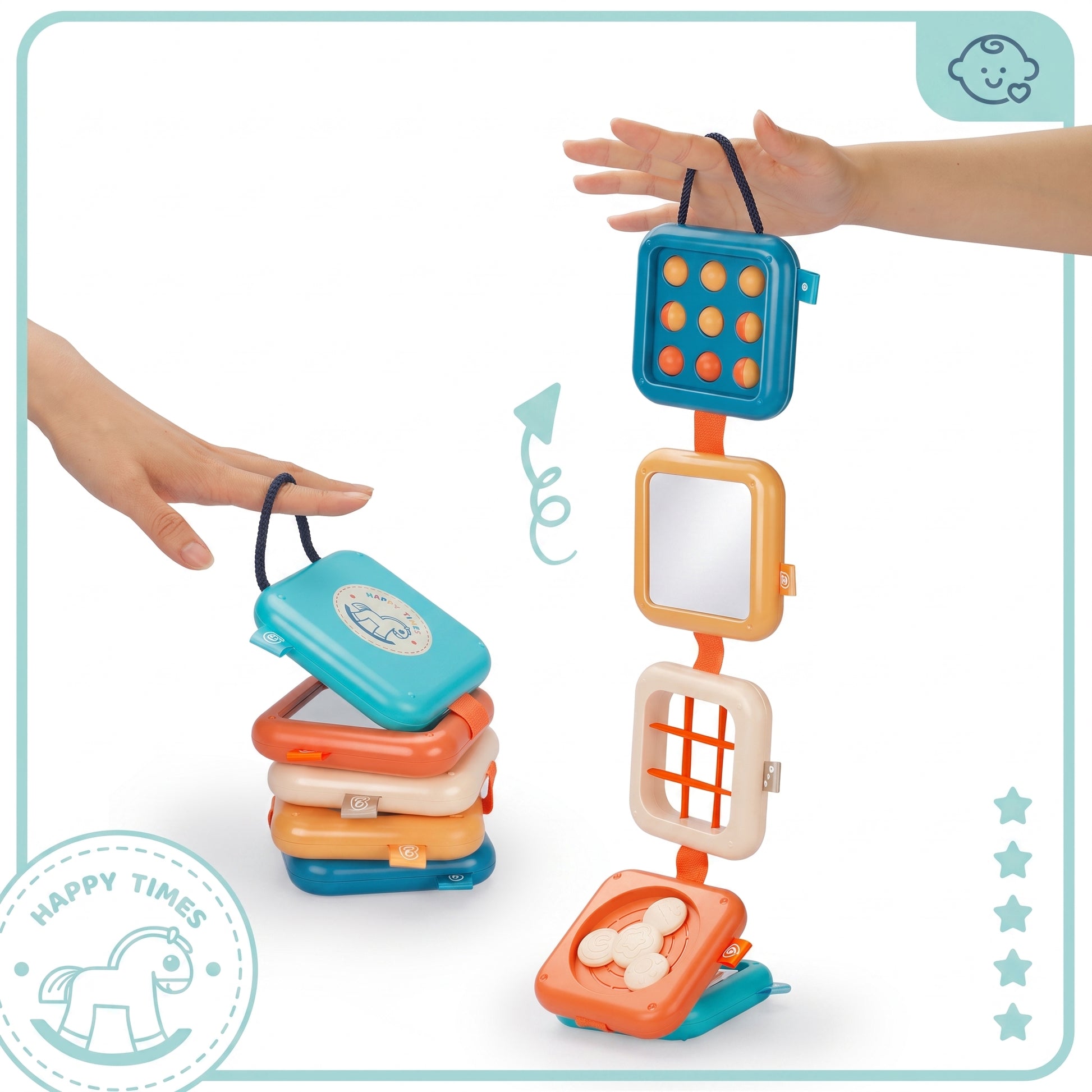 Montessori Busy Cube view 4