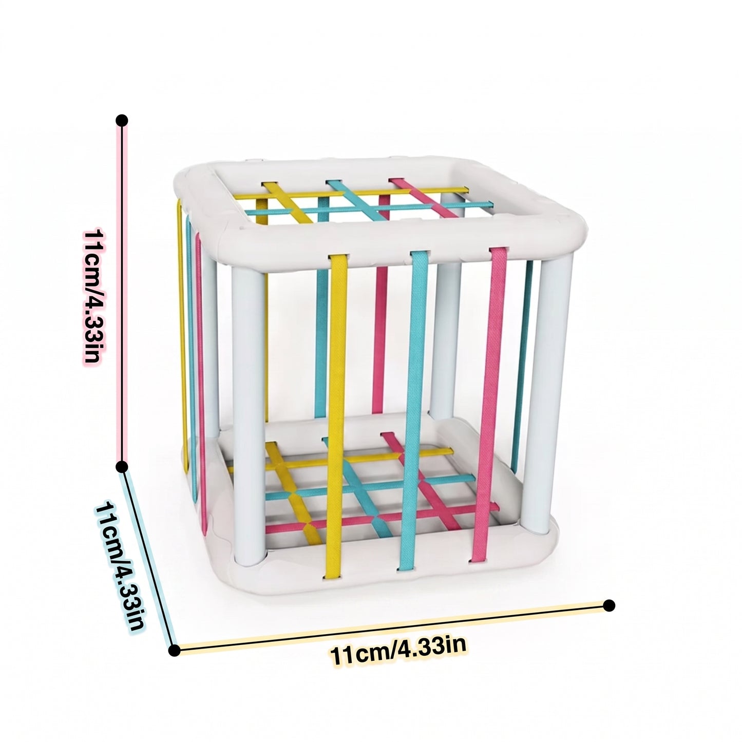 Square bin size – 11 × 11 cm