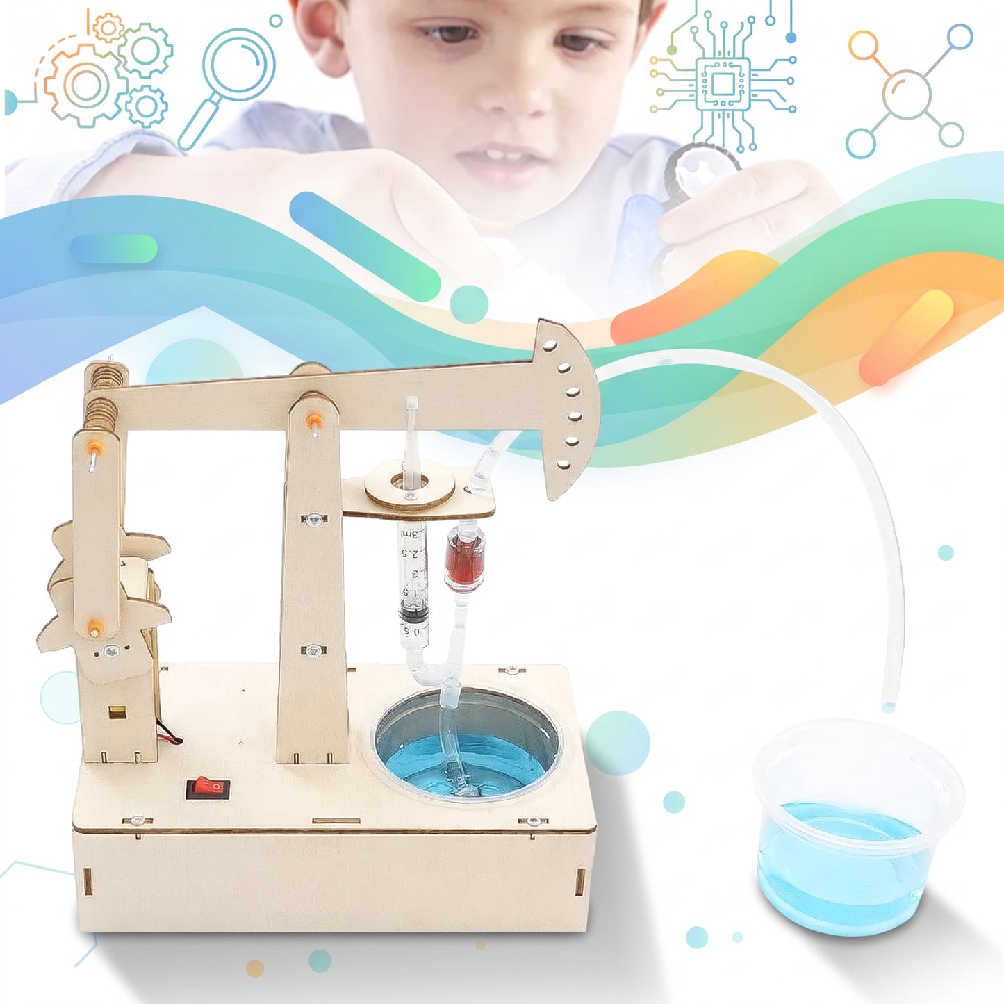 DIY Water Pump Model Kit view 5