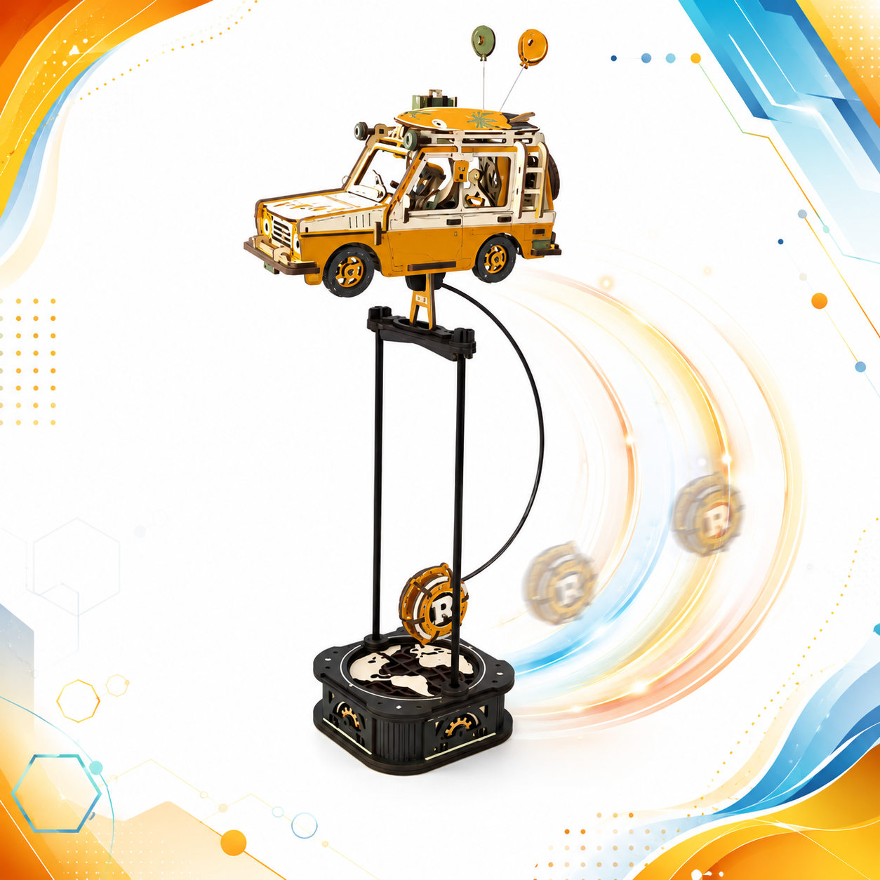 Road Tripper car gravity pendulum