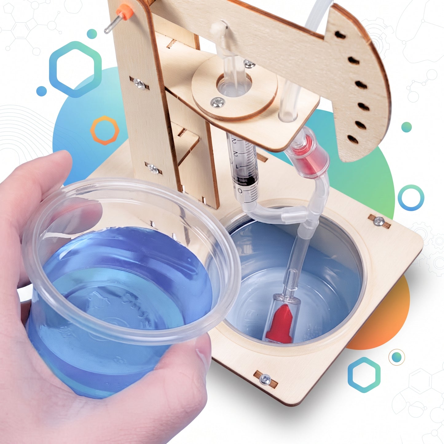 DIY Water Pump Model Kit view 2